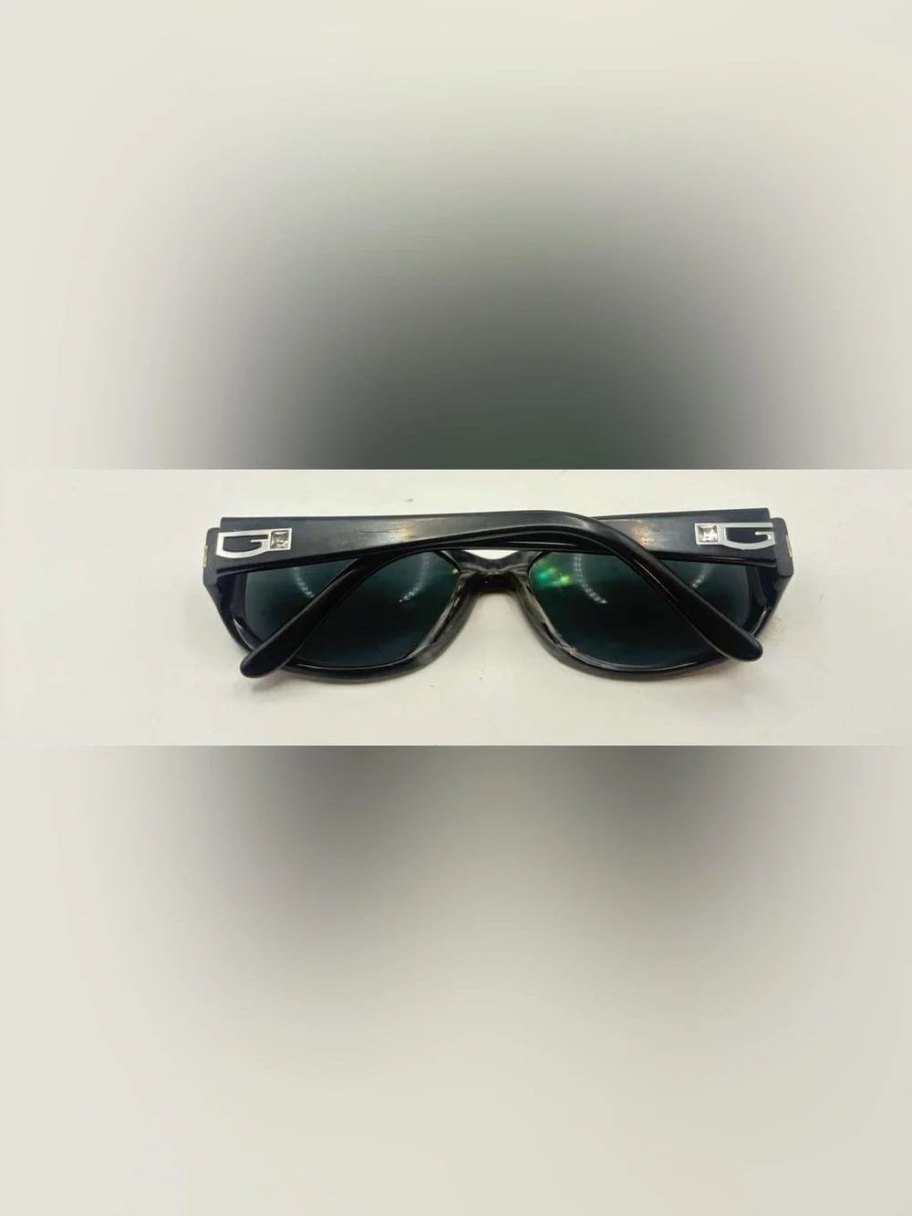 Guess Black Oval Sunglasses Frames Only